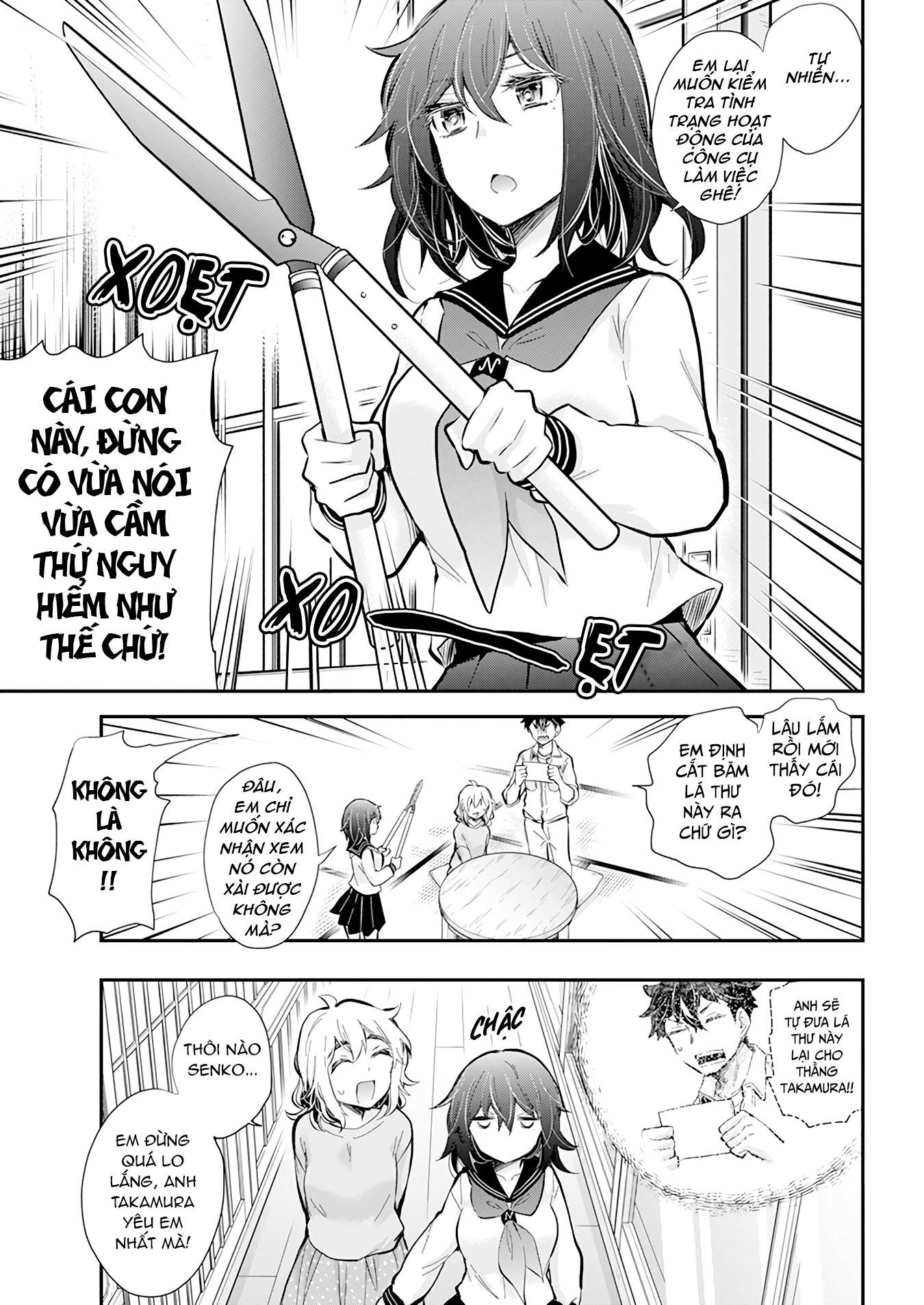 Henjo - Hen na Joshi Kousei Amaguri Senko Chapter 117 - Next Chapter 118