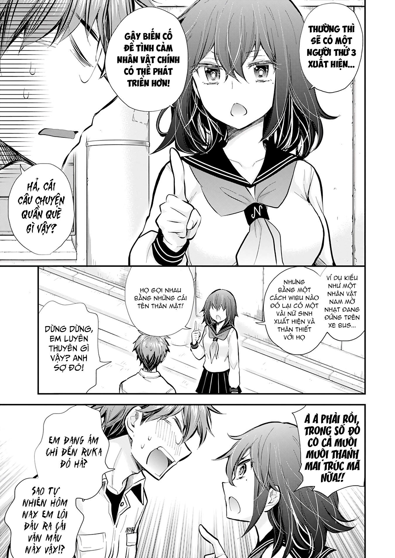 Henjo - Hen na Joshi Kousei Amaguri Senko Chapter 117 - Next Chapter 118