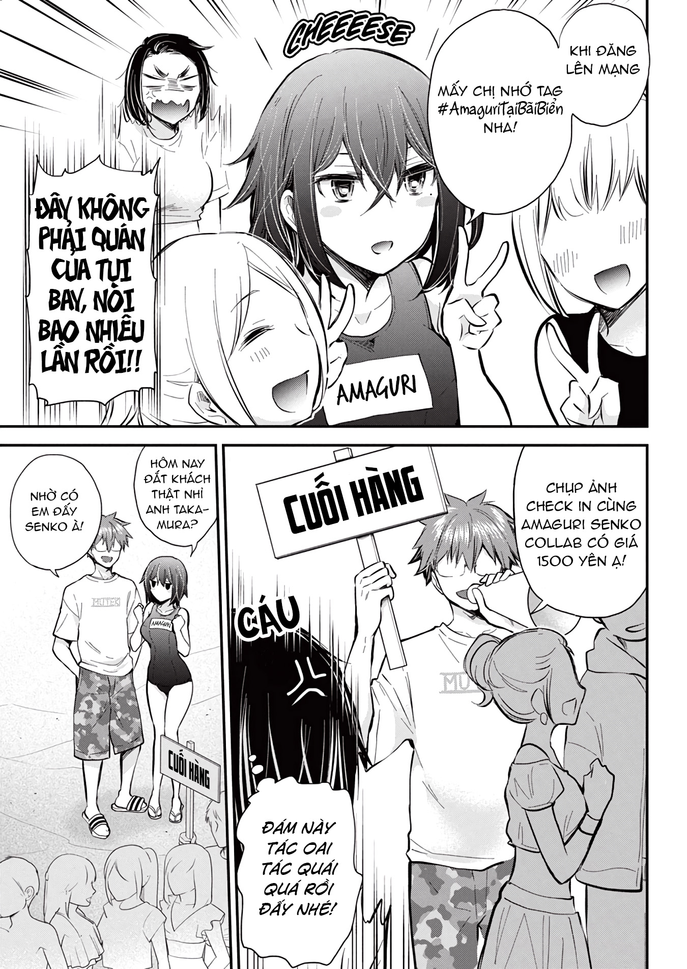 Henjo - Hen na Joshi Kousei Amaguri Senko Chapter 122 - Next 