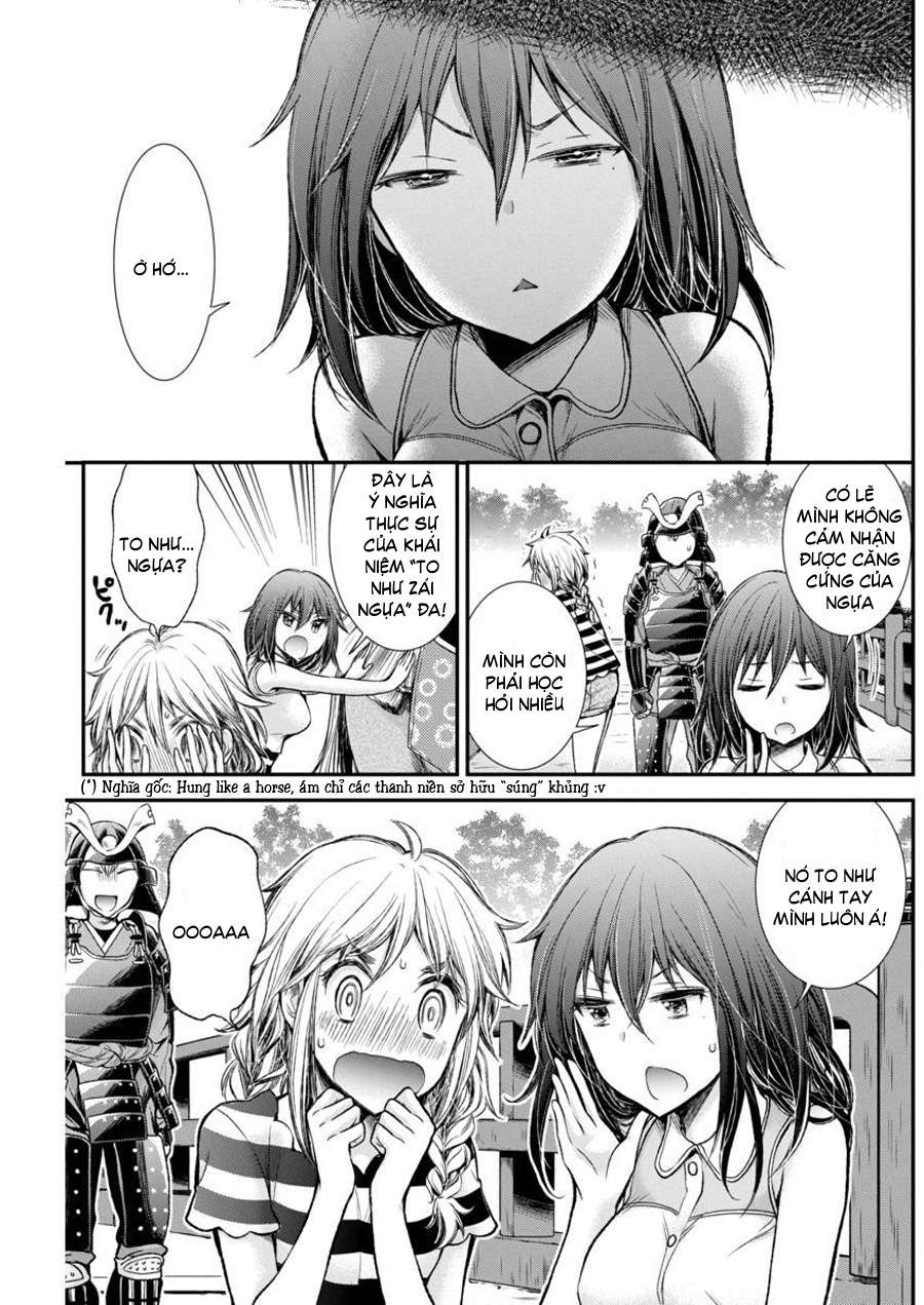 Henjo - Hen na Joshi Kousei Amaguri Senko Chapter 34 - Next Chapter 35