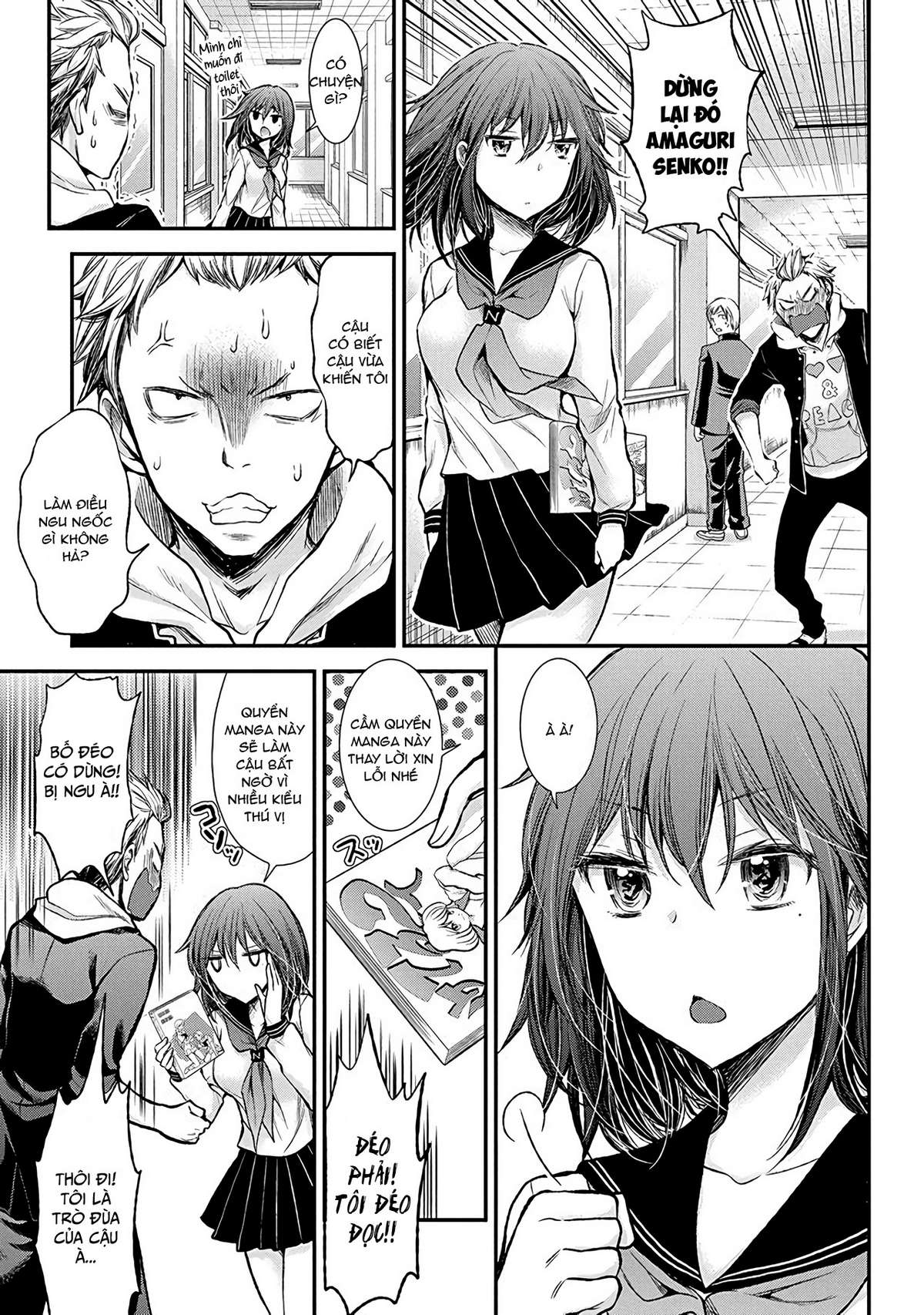 Henjo - Hen na Joshi Kousei Amaguri Senko Chapter 38.5 - Next Chapter 39