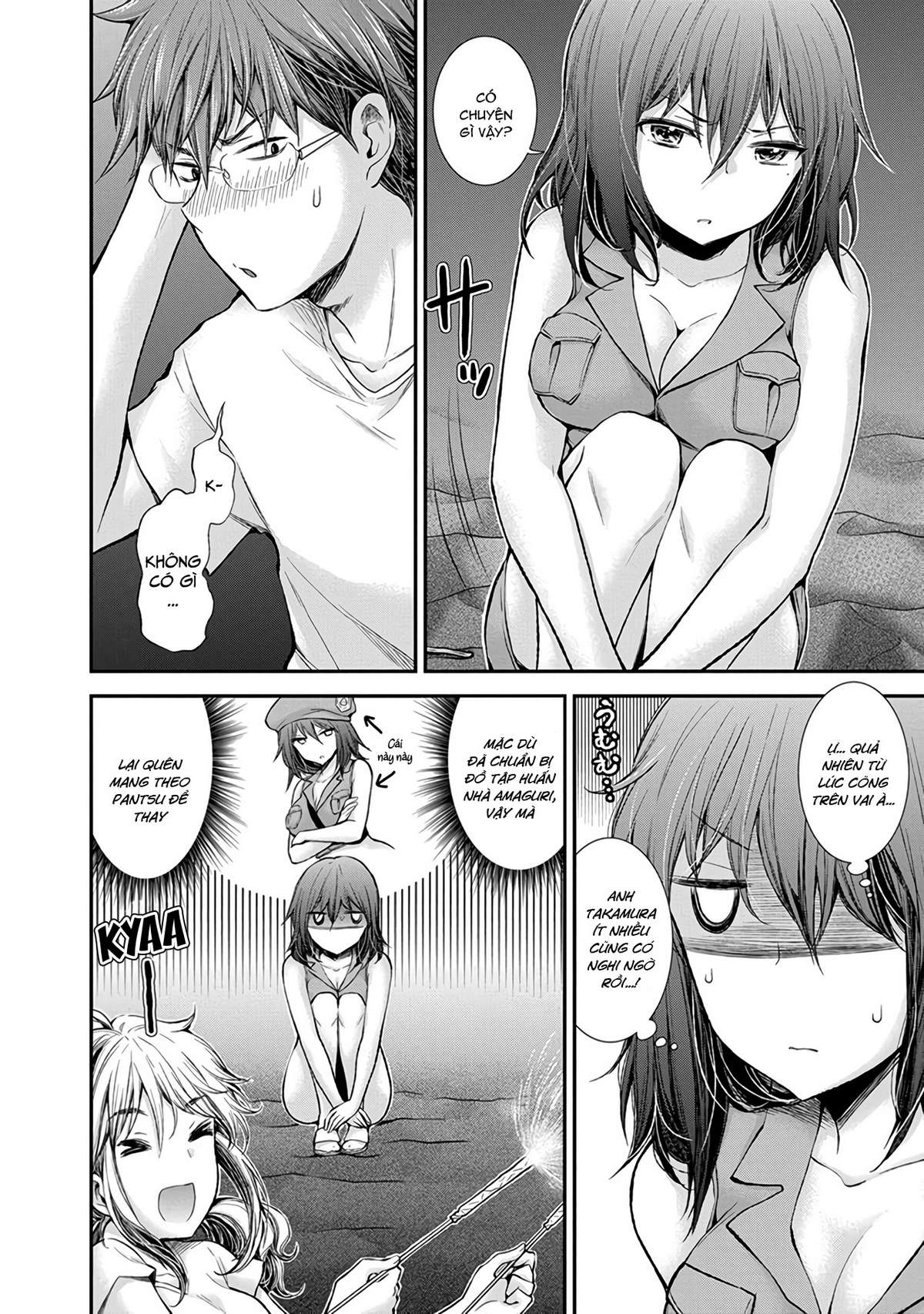 Henjo - Hen na Joshi Kousei Amaguri Senko Chapter 44 - Next Chapter 45