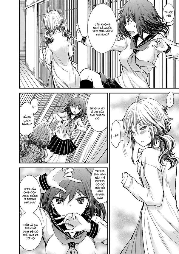 Henjo - Hen na Joshi Kousei Amaguri Senko Chapter 48 - Next Chapter 49