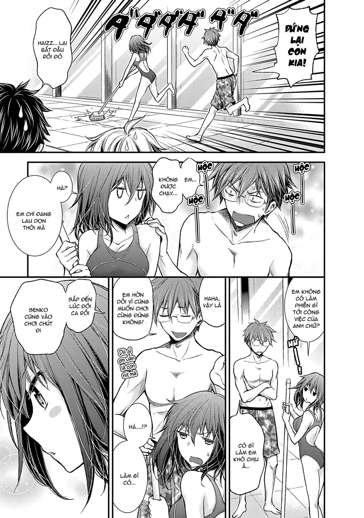 Henjo - Hen na Joshi Kousei Amaguri Senko Chapter 53 - Next Chapter 54