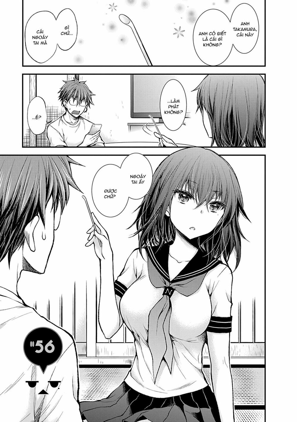 Henjo - Hen na Joshi Kousei Amaguri Senko Chapter 56 - Next Chapter 57