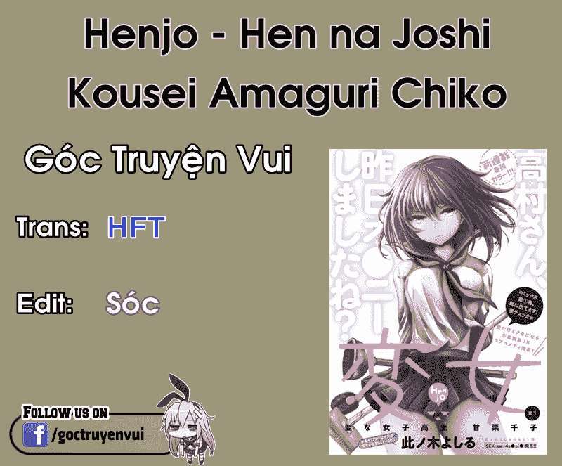 Henjo - Hen na Joshi Kousei Amaguri Senko Chapter 6 - Next Chapter 7