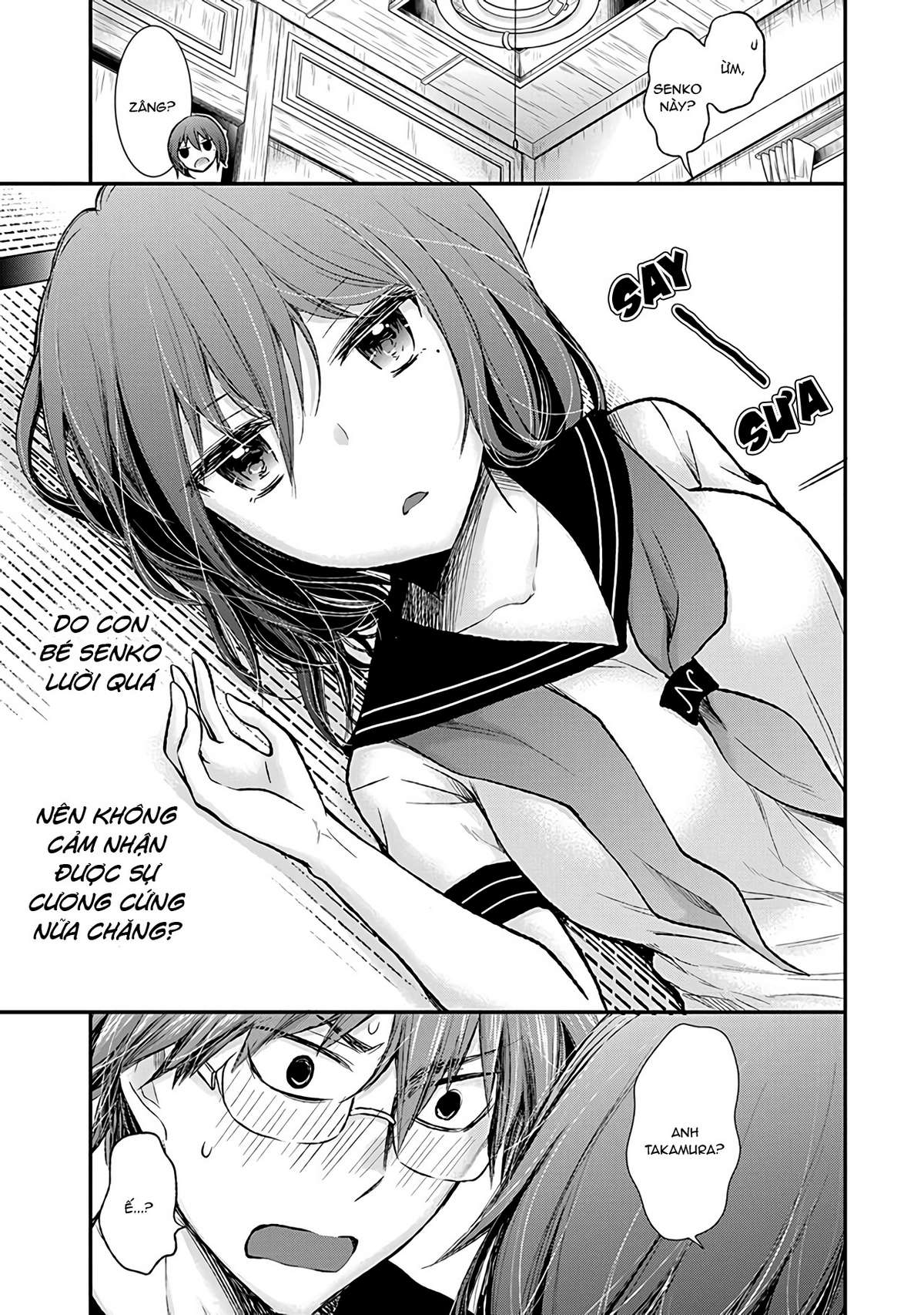 Henjo - Hen na Joshi Kousei Amaguri Senko Chapter 78 - Next Chapter 79