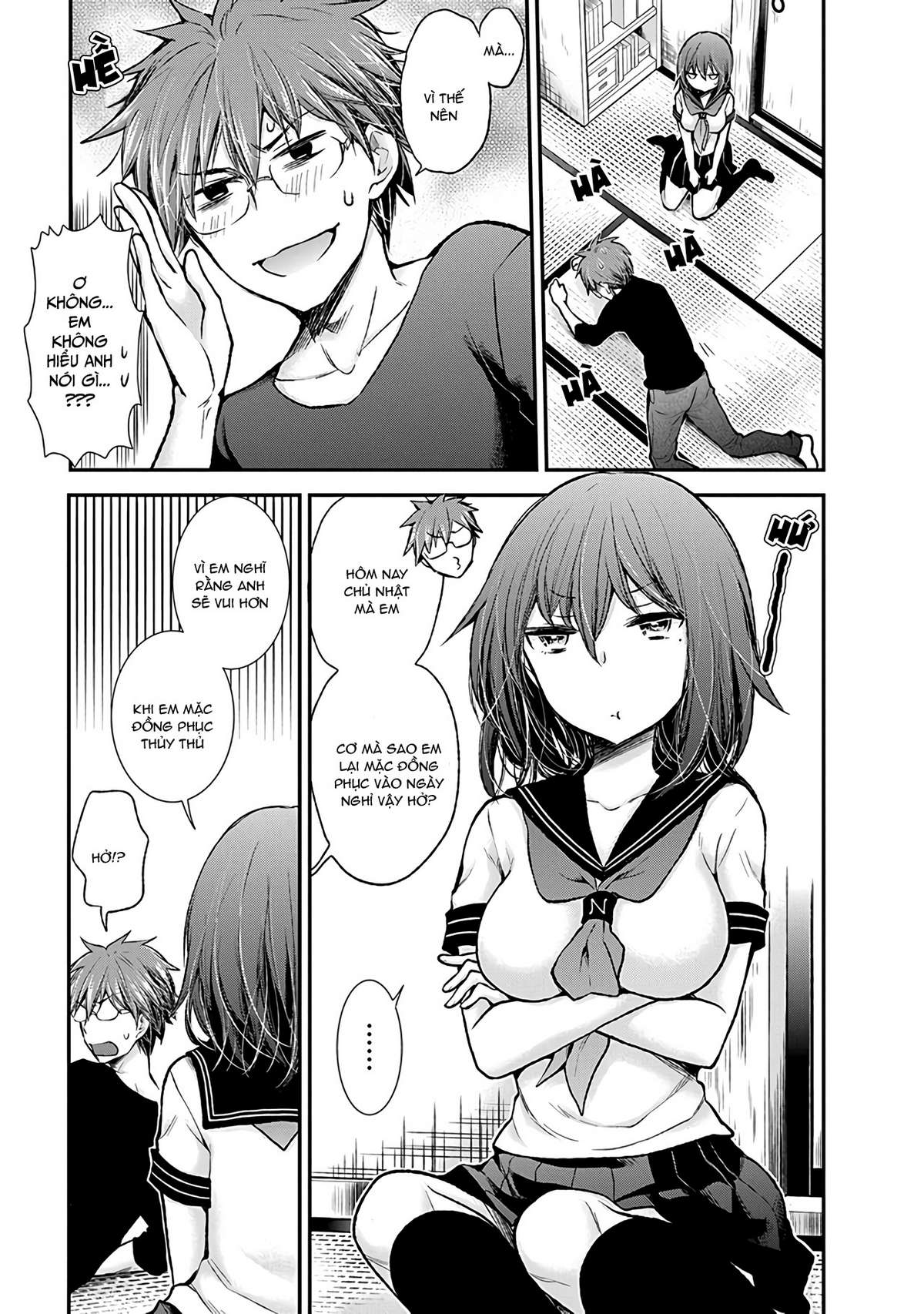 Henjo - Hen na Joshi Kousei Amaguri Senko Chapter 78 - Next Chapter 79