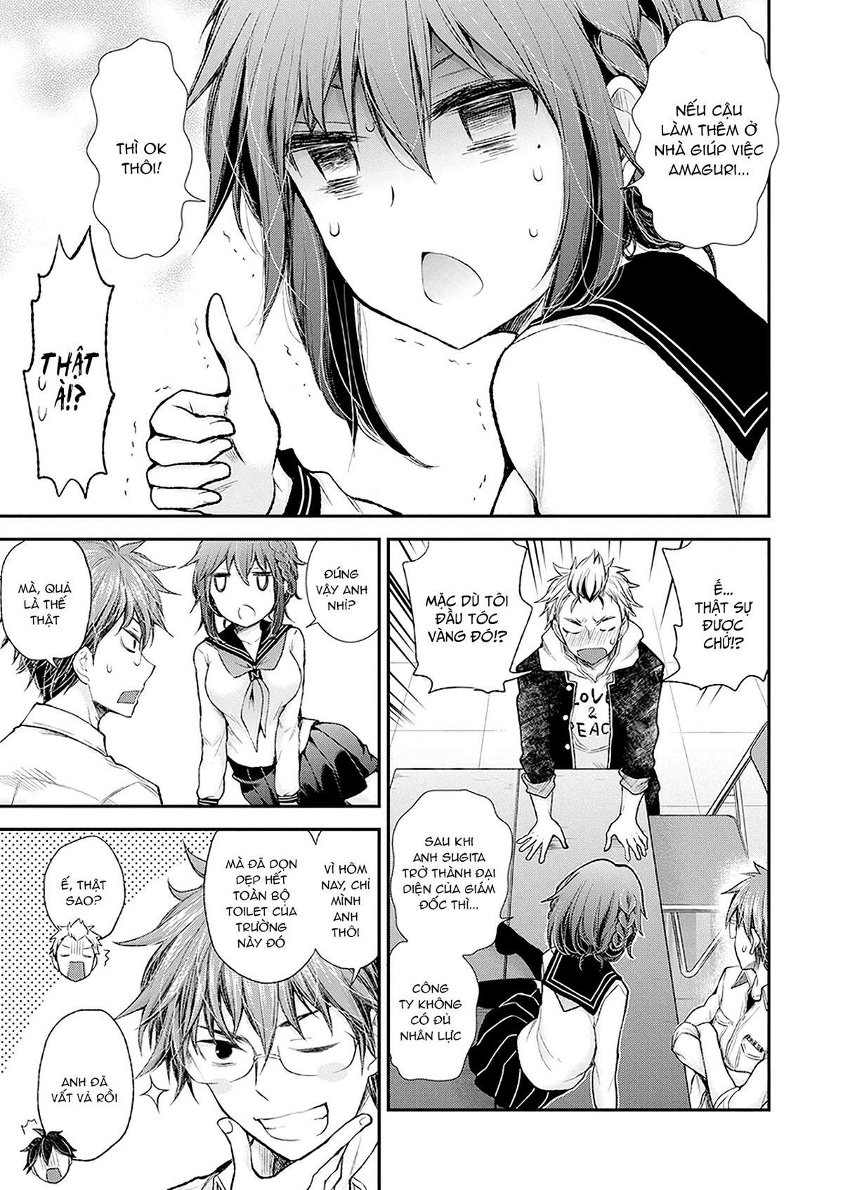 Henjo - Hen na Joshi Kousei Amaguri Senko Chapter 90 - Next Chapter 91