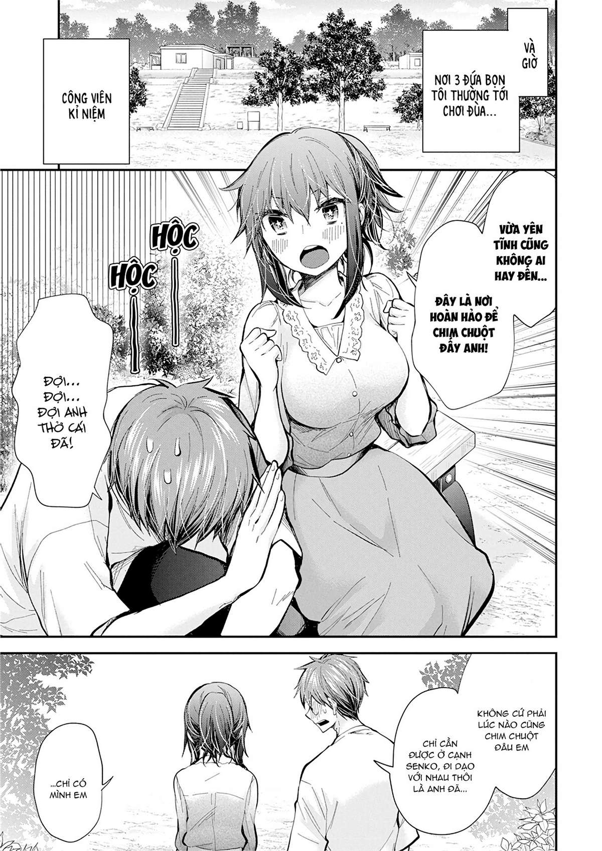 Henjo - Hen na Joshi Kousei Amaguri Senko Chapter 98 - Next Chapter 99