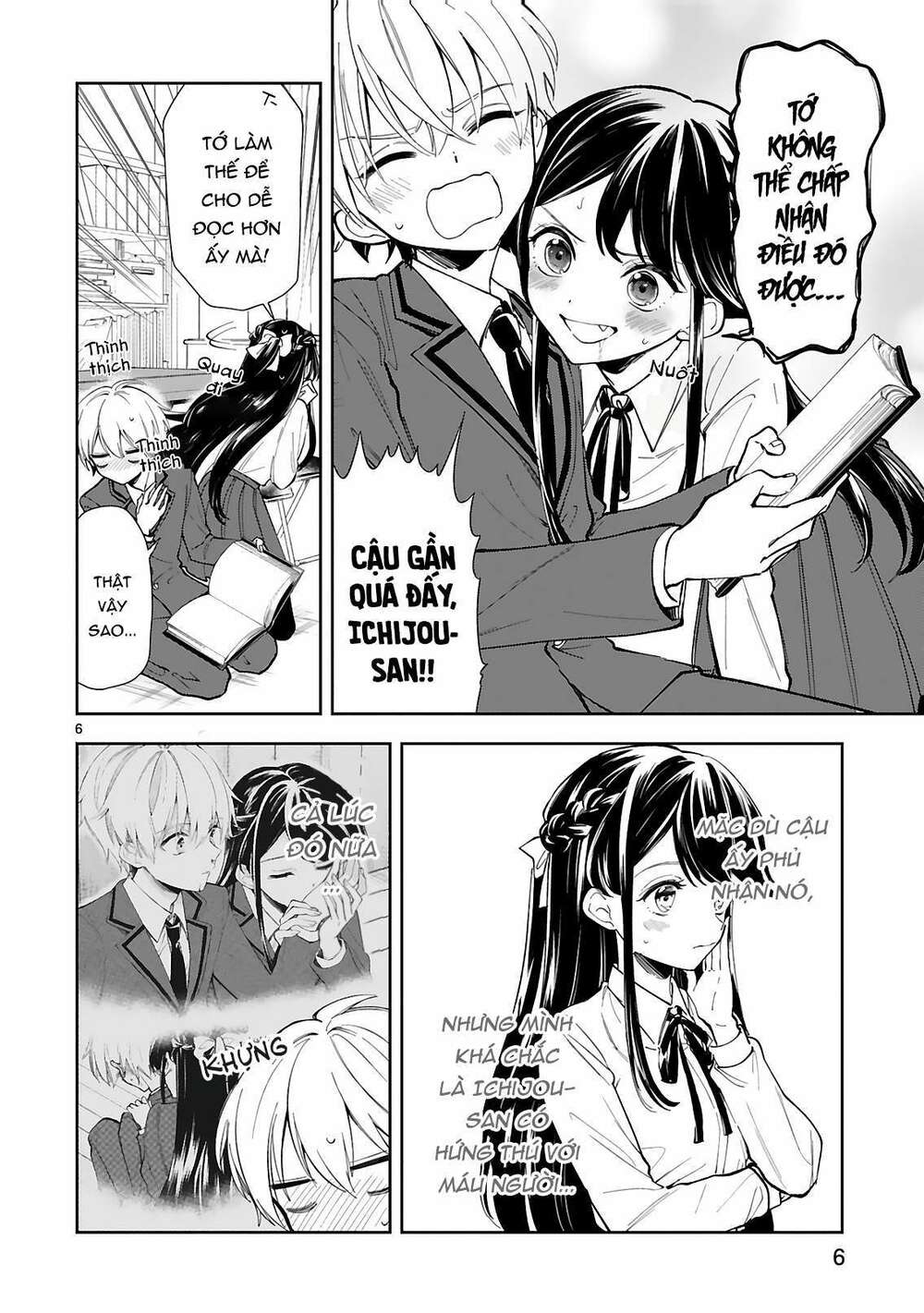 hiện hết lên mặt cậu rồi kìa, ichijou-san! chapter 2 - Trang 2