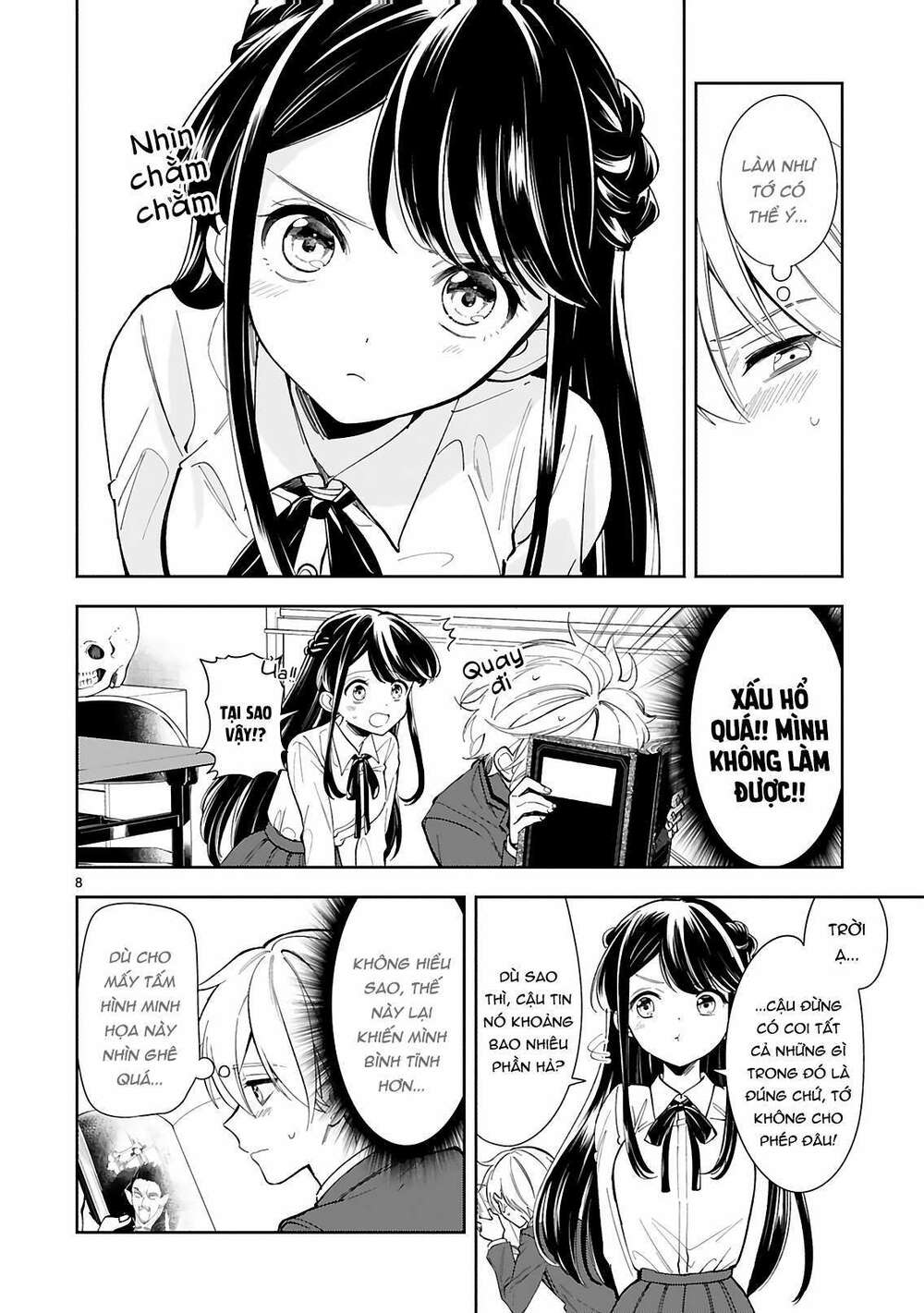 hiện hết lên mặt cậu rồi kìa, ichijou-san! chapter 2 - Trang 2