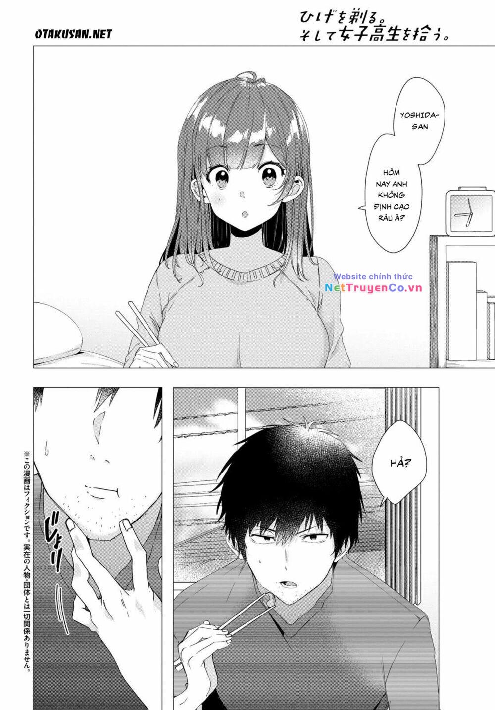 Hige Wo Soru. Soshite Joshikosei Wo Hirou Chapter 3 - Next Chapter 4