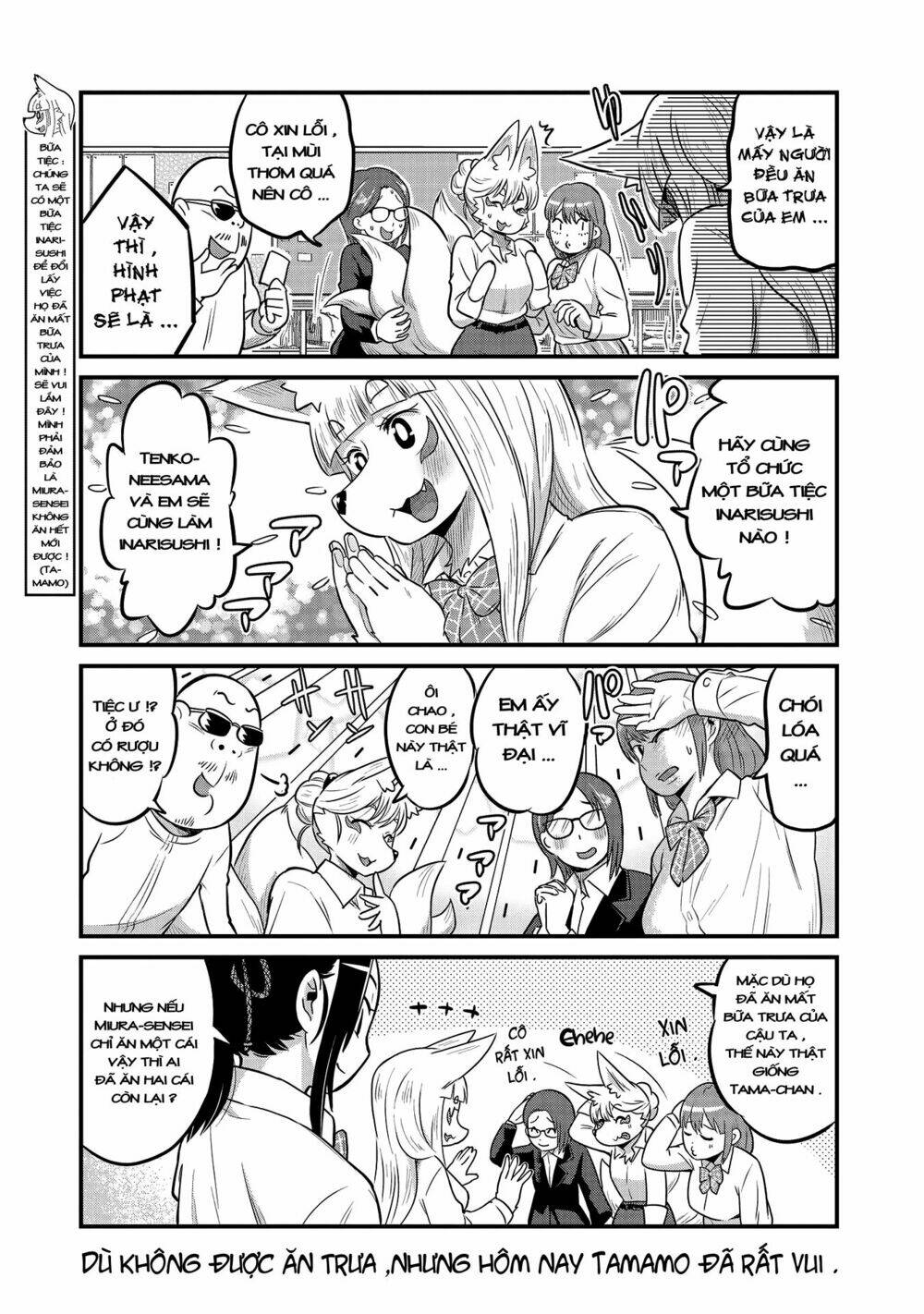 High School Inari Tamamo-Chan Chapter 25 - Trang 2