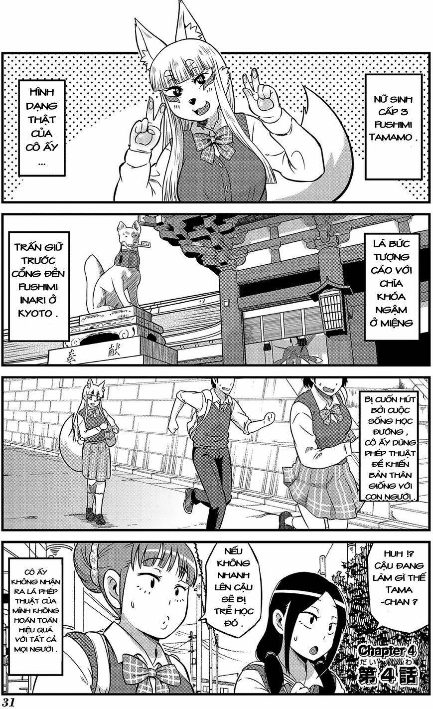 High School Inari Tamamo-Chan Chapter 4 - Next Chapter 5