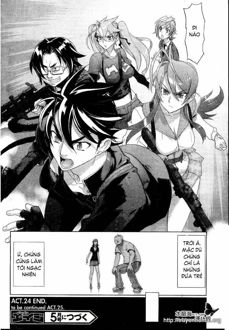 High School Of The Dead Chapter 24 - Next Chapter 25