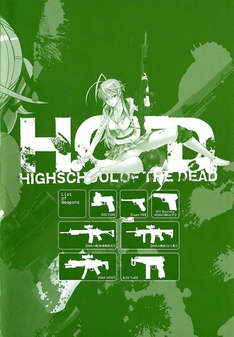 highschool of the dead chapter 13: - súng và người chế ... - Trang 2