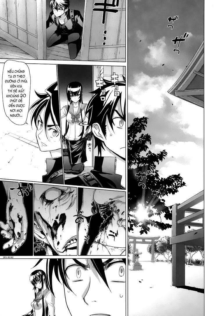 highschool of the dead chapter 17: - bãi cỏ và người c ... - Trang 2