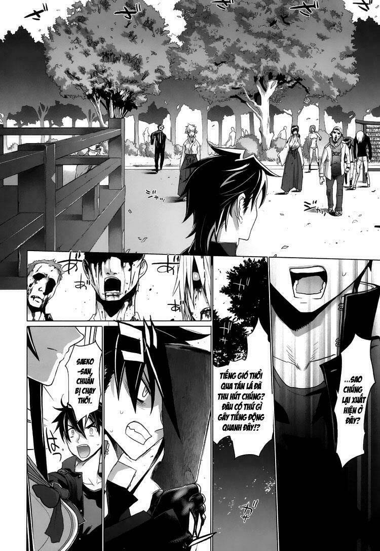 highschool of the dead chapter 17: - bãi cỏ và người c ... - Trang 2