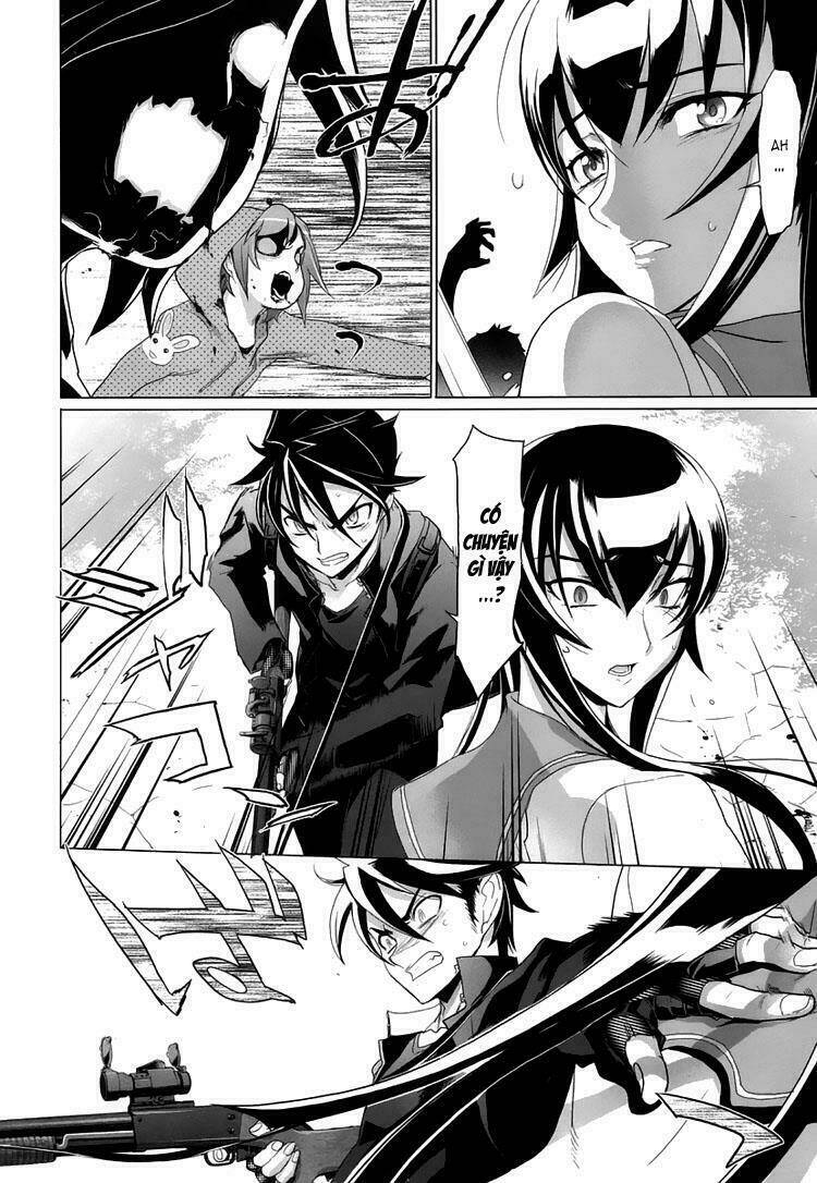 highschool of the dead chapter 17: - bãi cỏ và người c ... - Trang 2