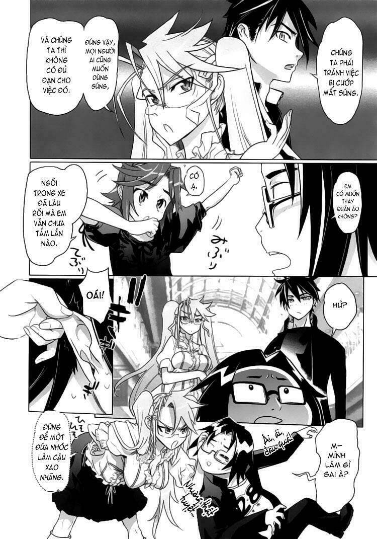 highschool of the dead chapter 18: - huyền thoại của n ... - Next chapter 19: - lá cờ của cái chế ...