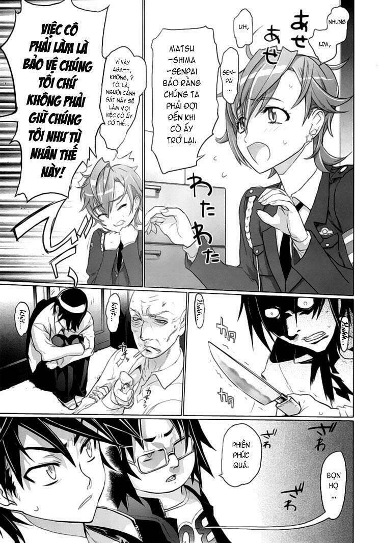 highschool of the dead chapter 18: - huyền thoại của n ... - Next chapter 19: - lá cờ của cái chế ...