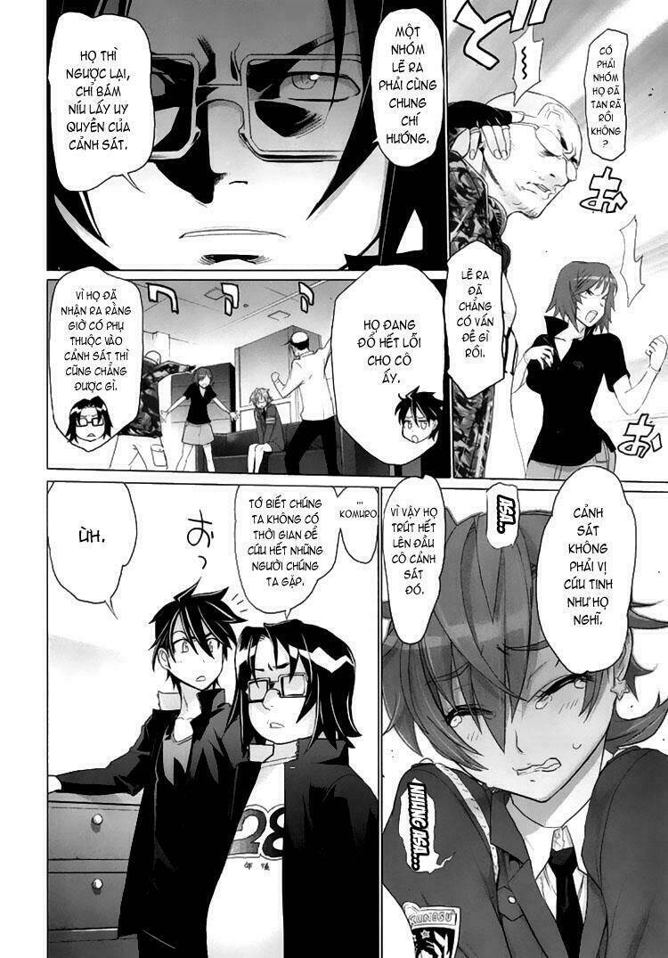 highschool of the dead chapter 18: - huyền thoại của n ... - Next chapter 19: - lá cờ của cái chế ...