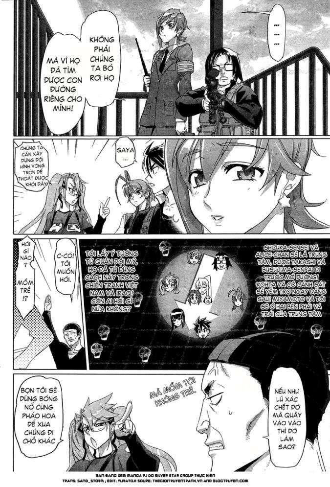 highschool of the dead chapter 31 - Trang 2