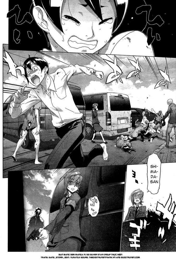 highschool of the dead chapter 31 - Trang 2