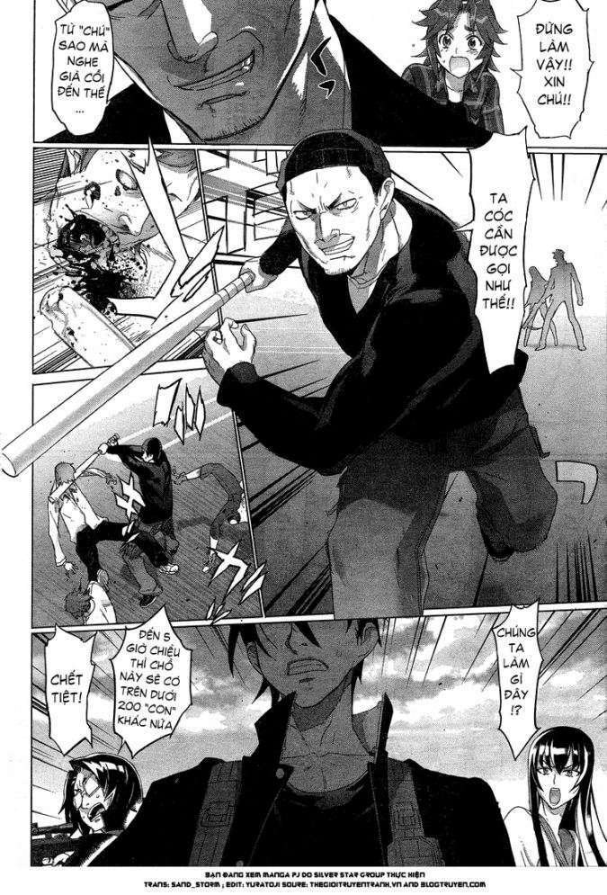 highschool of the dead chapter 31 - Trang 2