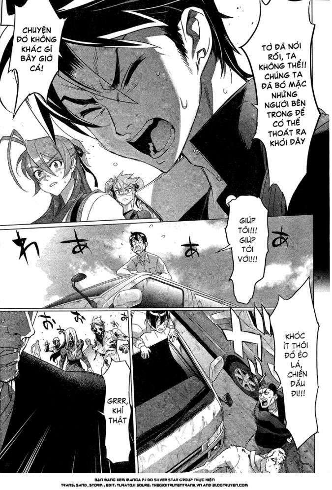 highschool of the dead chapter 31 - Trang 2