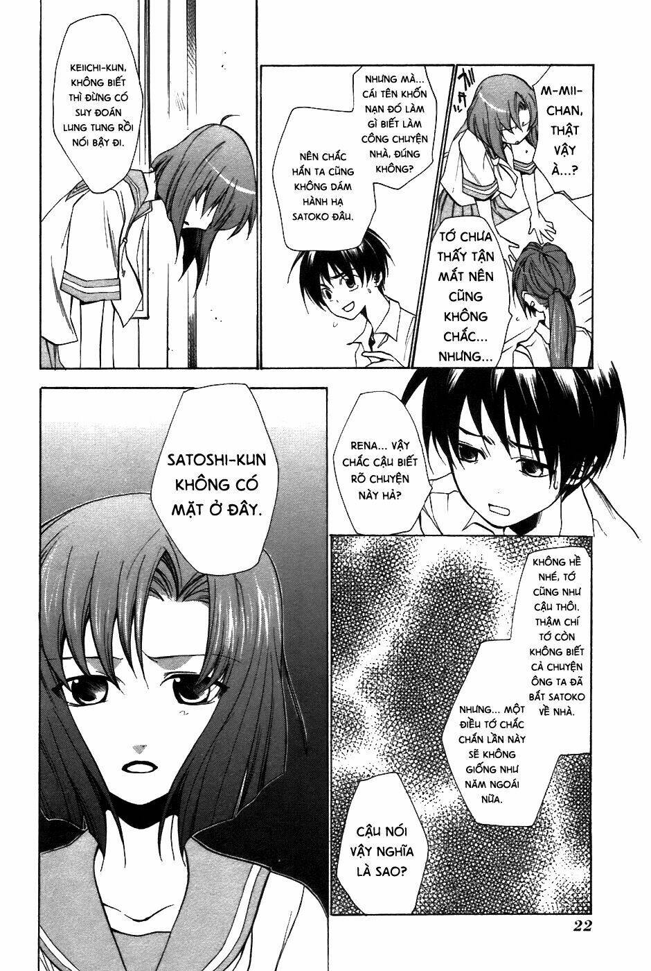 Higurashi no Naku Koro ni-Tatarigoroshi Hen Chapter 6 - Trang 2