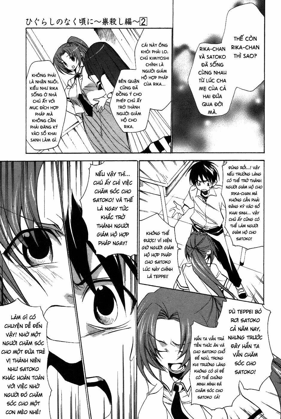 Higurashi no Naku Koro ni-Tatarigoroshi Hen Chapter 6 - Trang 2