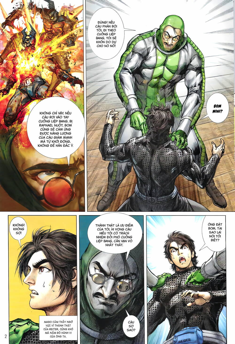 hổ giáp nhân armour man chương 10 - Next chapter 11