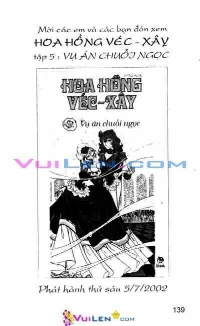 Hoa Hồng Véc-Xây Chapter 4 - Next Chapter 5