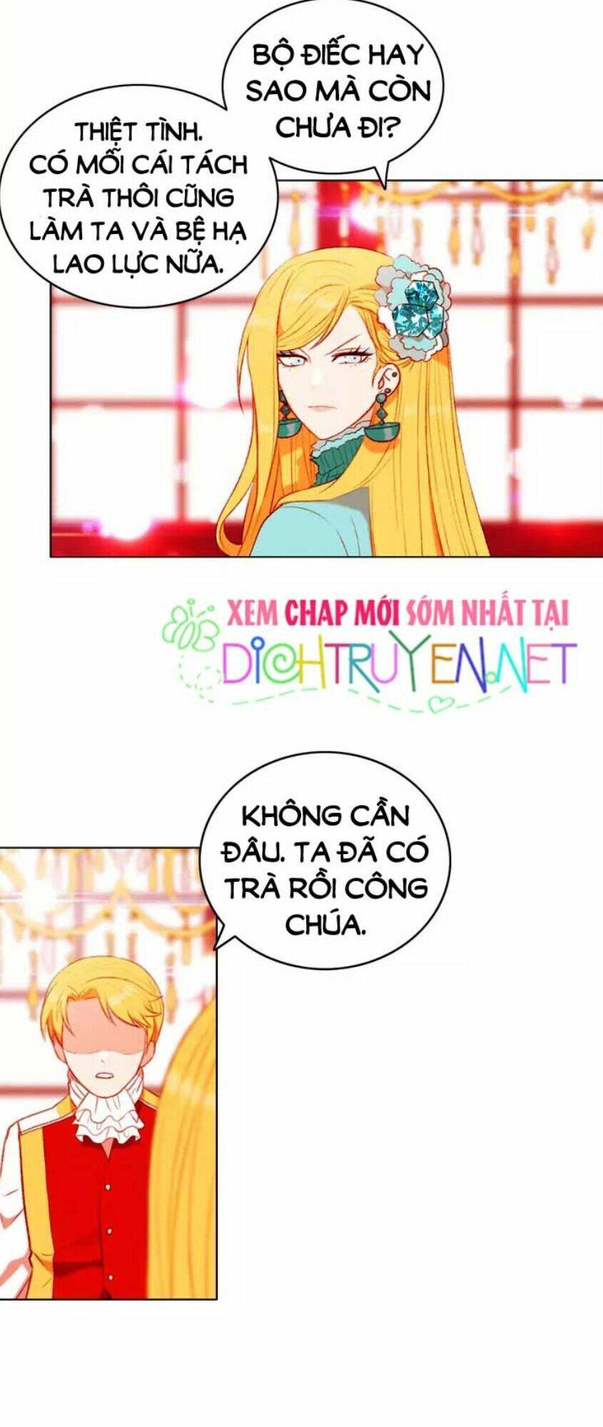 hóa kiếp thành chị gái của bạo chúa chapter 47 - Trang 2