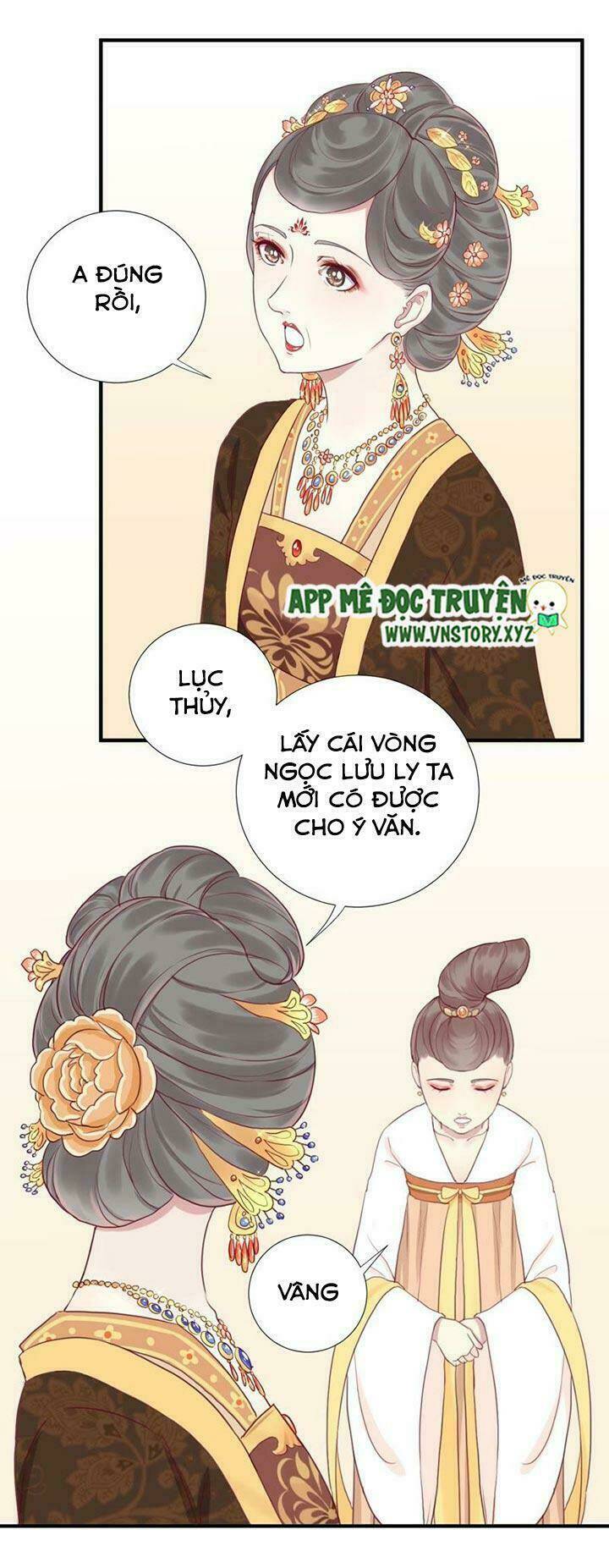 hoàng hậu bận lắm chapter 12 - Trang 2