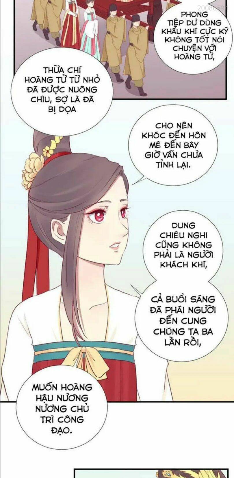 hoàng hậu bận lắm chapter 26 - Trang 2