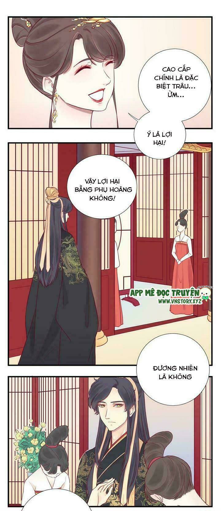 hoàng hậu bận lắm chapter 5 - Trang 2