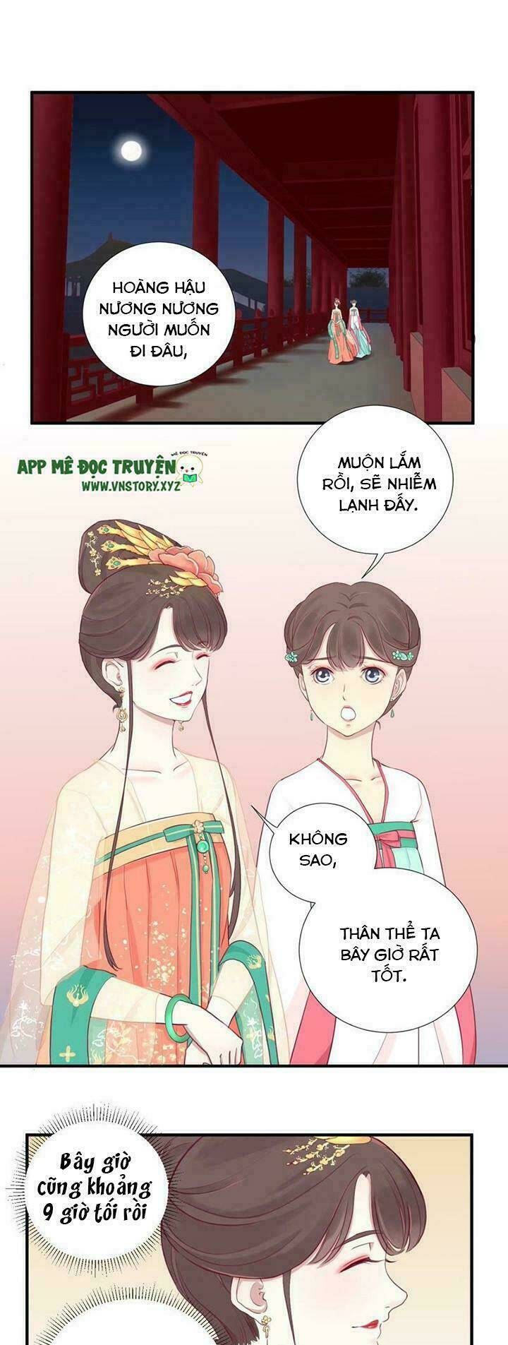 hoàng hậu bận lắm chapter 8 - Trang 2