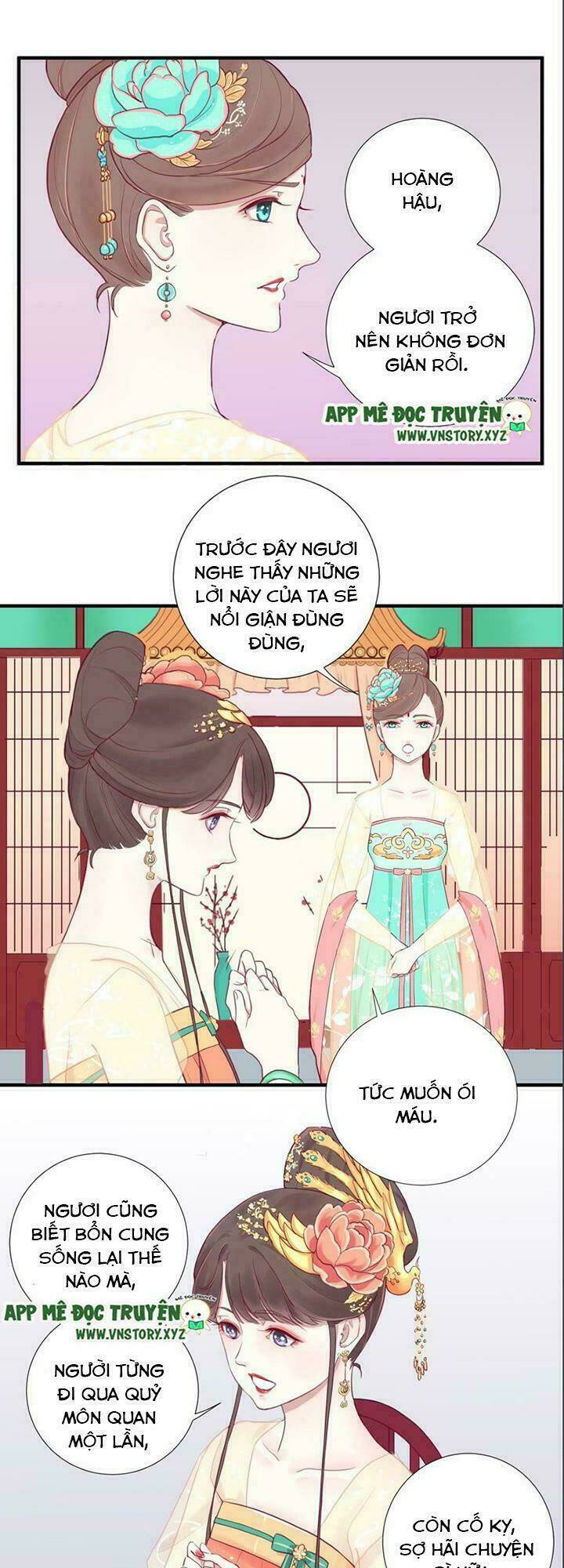 hoàng hậu bận lắm chapter 8 - Trang 2