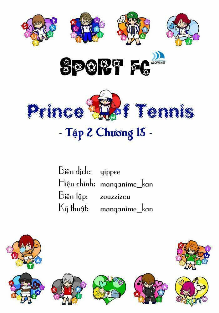 hoàng tử tennis chapter 15 - Next chapter 16