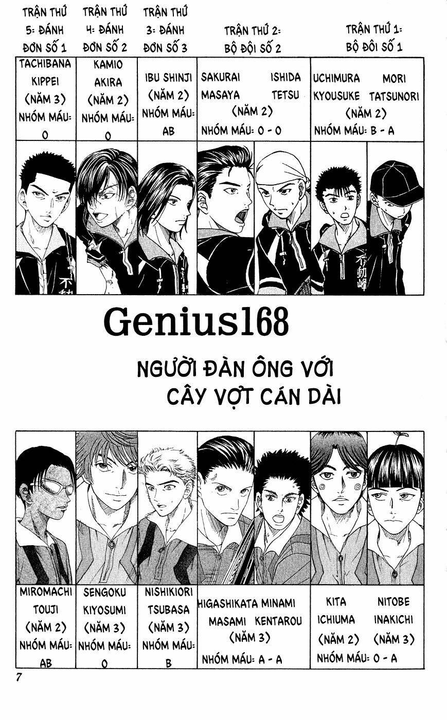 hoàng tử tennis chapter 168 - Trang 2