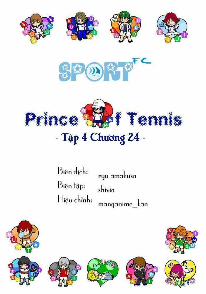 hoàng tử tennis chapter 24 - Next chapter 25