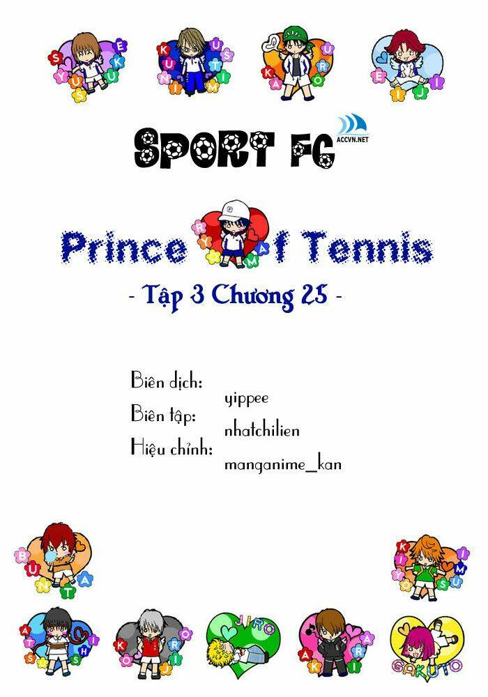 hoàng tử tennis chapter 25 - Next chapter 26