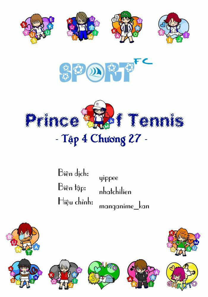 hoàng tử tennis chapter 27 - Next chapter 28