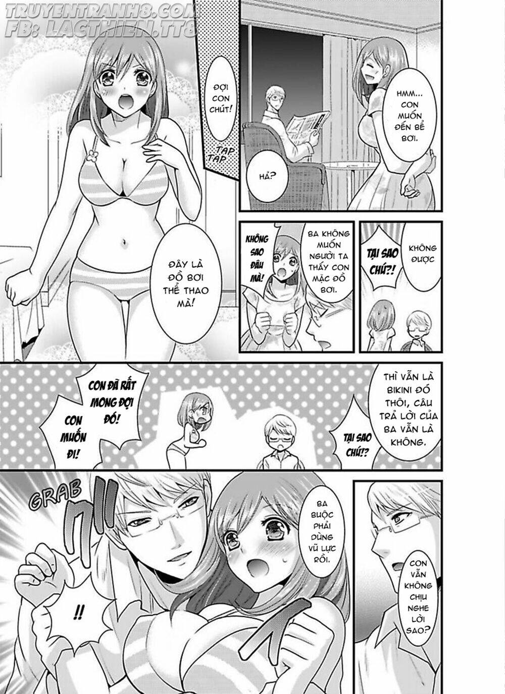 Hogosha Douhan Papa Wa Watashi O Asamade, Nando Mo Chapter 4 - Trang 2