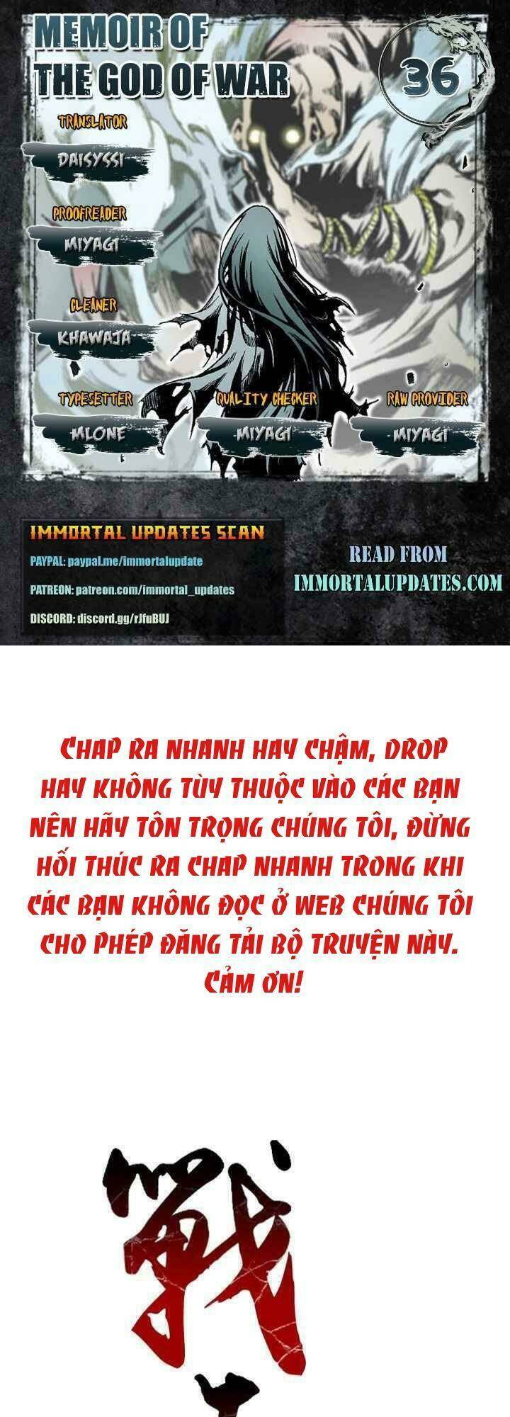 hồi ức của chiến thần Chapter 36 - Trang 2