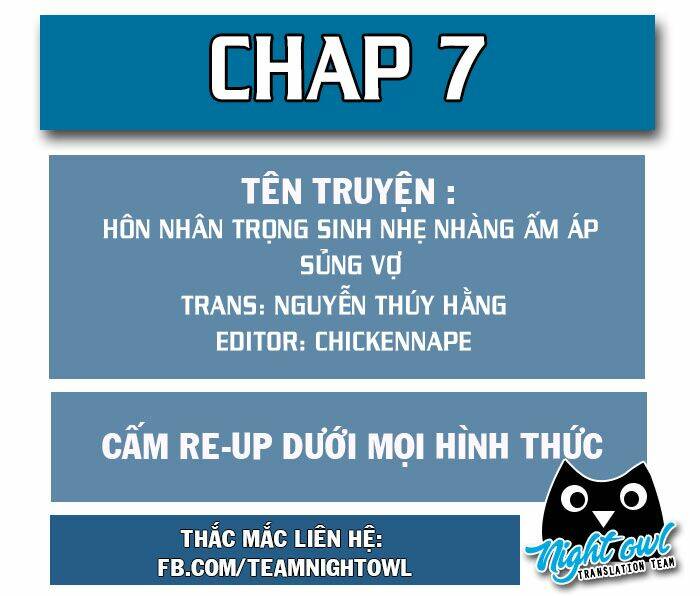 hôn nhân trọng sinh nhẹ nhàng ấm áp sủng vợ chapter 7 - Trang 2