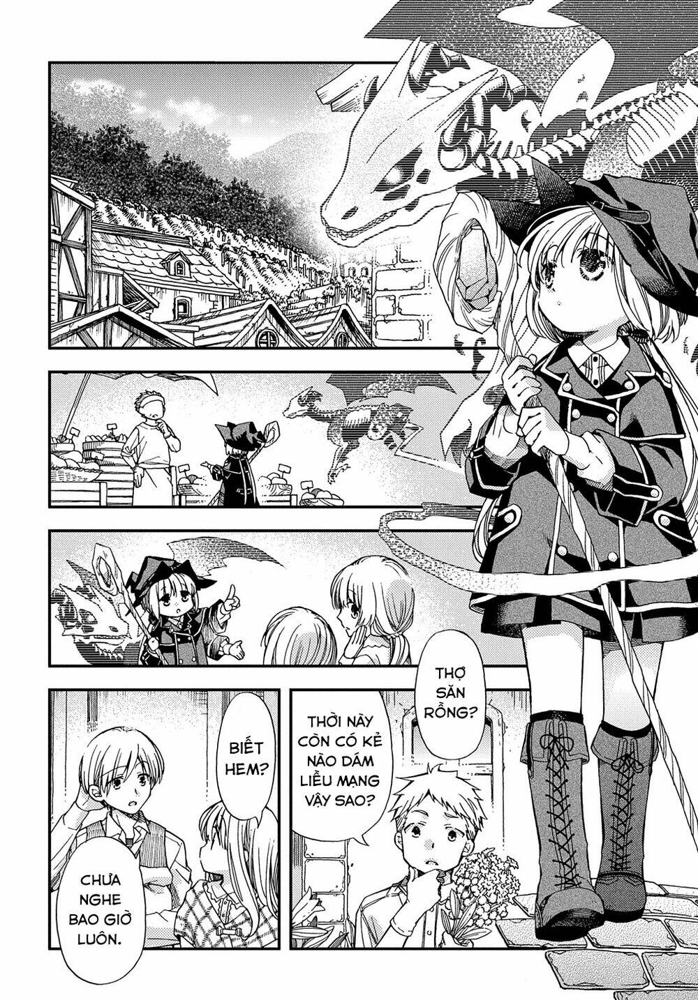 hone dragon no mana musume chapter 8: cách thức diệt rồng - Trang 2